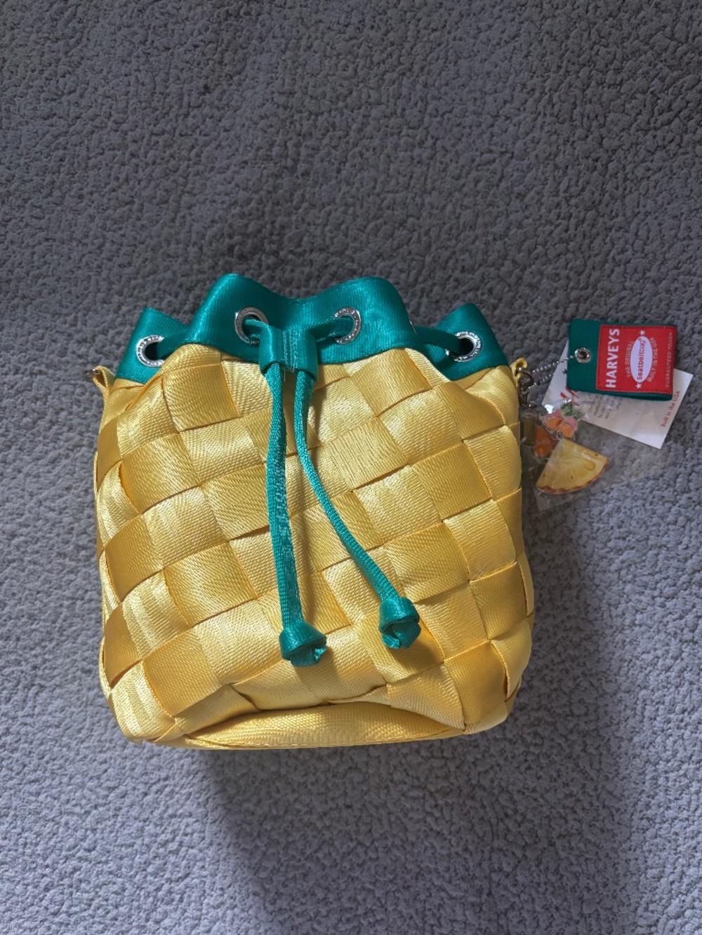 Harveys Pineapple Bucket Bag